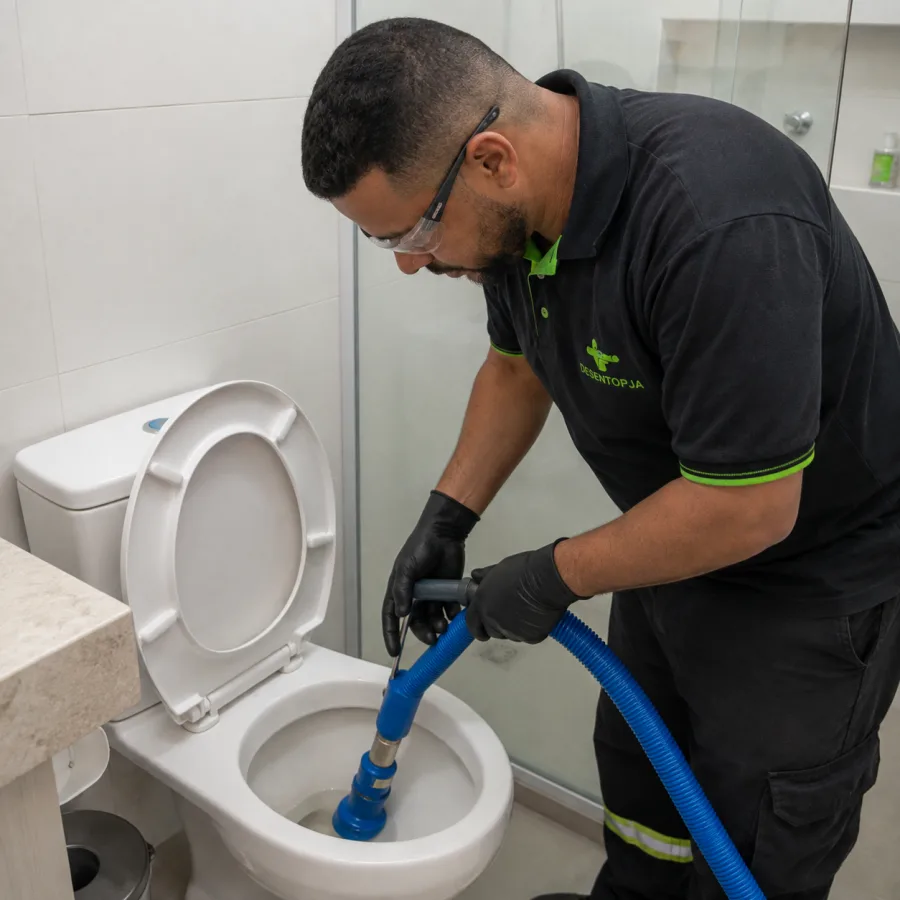 Desentupimento de Vaso Sanitário